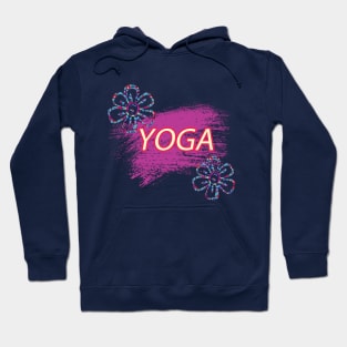 YOGA Flowers Hoodie